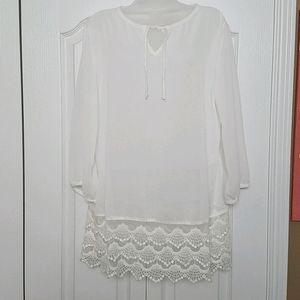 Chico's 3/4 sleeve top